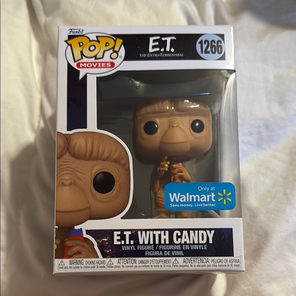 Walmart exclusive ET funko and t-shirt